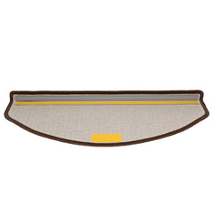 vidaXL Stair mats 15 pcs 65 x 24 x 4 cm Coffee Brown 5