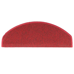 vidaXL Stair mats 15 pcs 65 x 24 x 4 cm Non-Slip Red 6