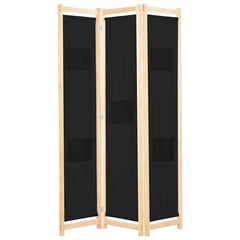 vidaXL 5-Panel Room Divider 200x170x4 cm Fabric