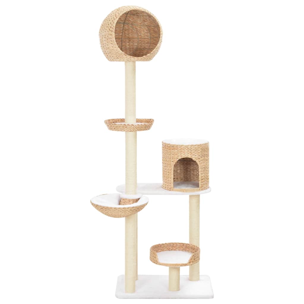 170734 vidaXL Cat Tree with Sisal Scratching Post Seagrass 1