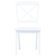 Dining Chairs Solid Rubber Wood