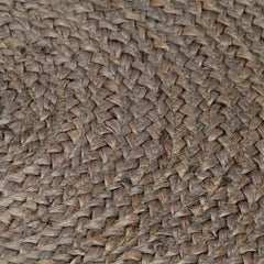 vidaXL Area Rug | Grey | Braided Jute | 150 cm Diameter | Durable | Area Rug 4