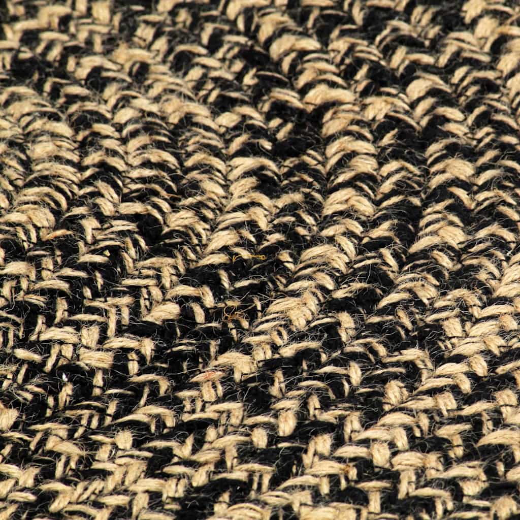 Handmade Rug Jute and Brown 120 cm