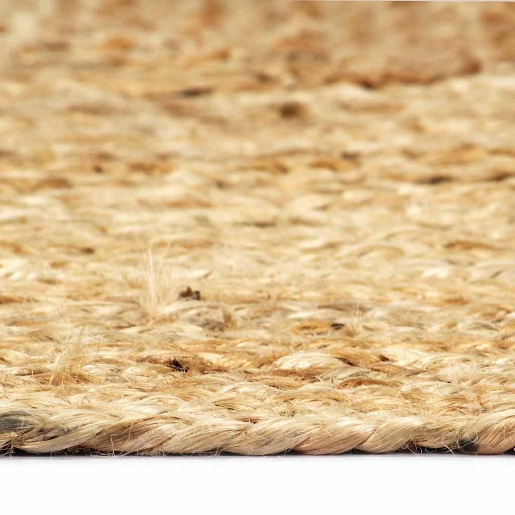 vidaXL Handmade Rug Jute Natural 80x160 cm 3
