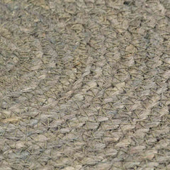 vidaXL Placemat | Set of 6 | Grey | Jute | 38 cm diameter | Non-slip | Placemat 4