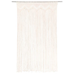 Macrame Curtain 140x240 cm Cotton Cream