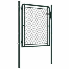 Garden Gate Steel Green 100 cm 75 cm