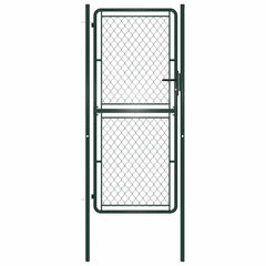 Garden Gate Steel Green 100 cm 200 cm