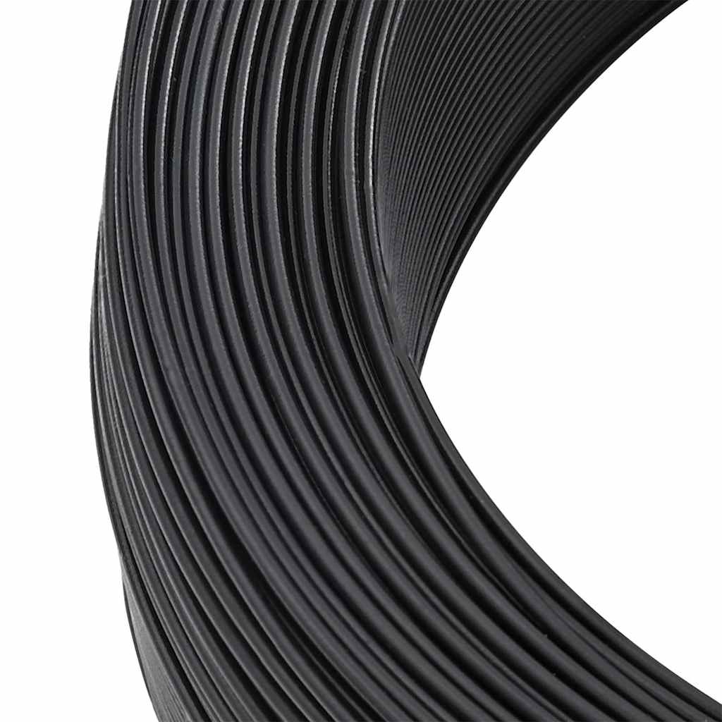 144477 vidaXL Fence Binding Wire 250 m 1,4/2 mm Steel Anthracite 5