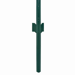 vidaXL Wire Mesh Fence with Posts Steel 25x0.5 m Green 4