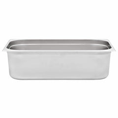 vidaXL Gastronorm Containers 2 pcs GN 1/1 150 mm Stainless Steel 6