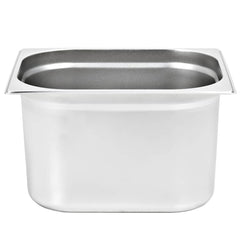 vidaXL Gastronorm Containers 2 pcs GN 1/2 200 mm Stainless Steel 6