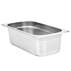 vidaXL Gastronorm Containers 8 pcs GN 1/3 100 mm Stainless Steel 3