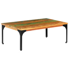 Coffee Table 100x60x35 cm 60 cm Solid reclaimed wood