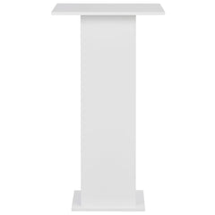 vidaXL Bar Table | White | Engineered Wood | 60x60x110 cm | Bar Table | Square 3