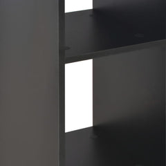 vidaXL Bar Table | Black | Engineered wood | Tall | Sleek | Bar Table | Square 5