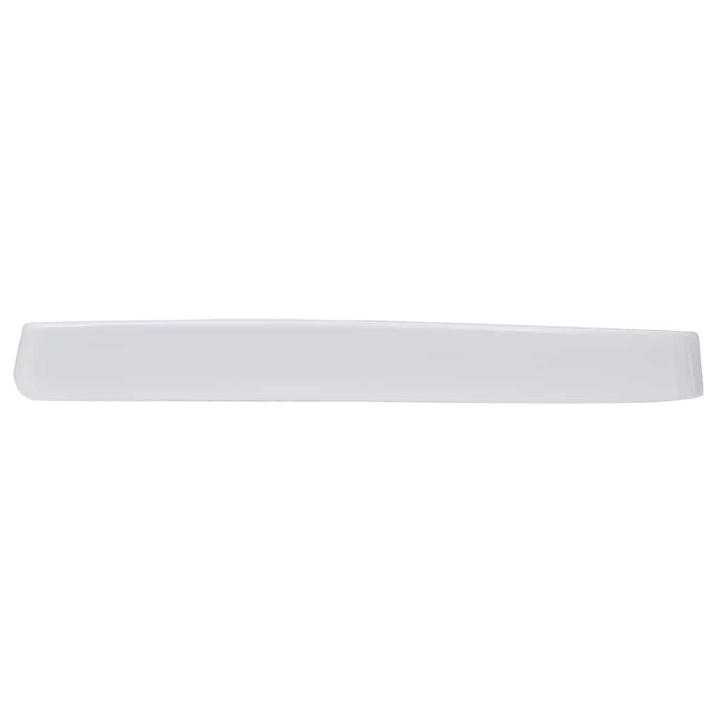 vidaXL Toilet Seats with Soft Close Lids 2 pcs Plastic White 3