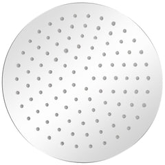 vidaXL Rain Shower Head 2 pcs Stainless Steel Ø 25 cm 2