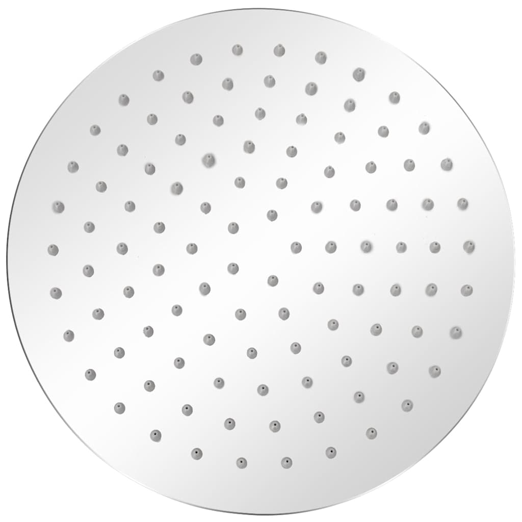 vidaXL Rain Shower Head 2 pcs Stainless Steel Ø 25 cm 2
