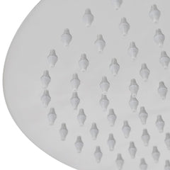 vidaXL Rain Shower Head 2 pcs Stainless Steel Ø 25 cm 3