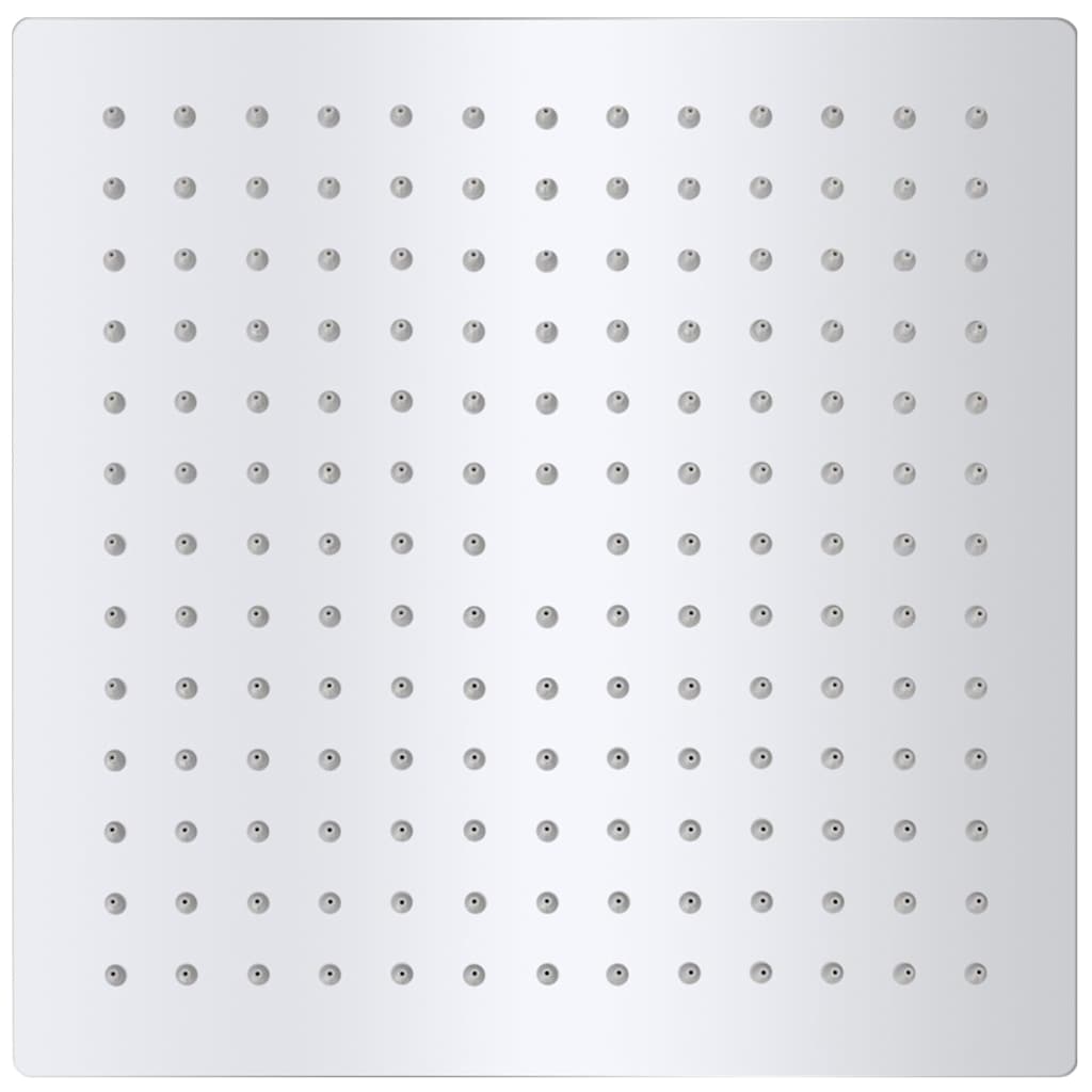 vidaXL Rain Shower Head 2 pcs Stainless Steel 25x25 cm 2