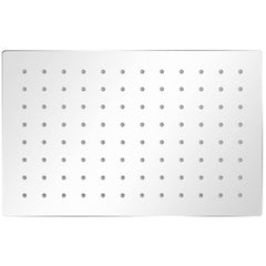 vidaXL Rain Shower Head 2 pcs Stainless Steel 20x30 cm 2