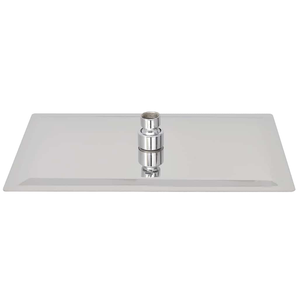 vidaXL Rain Shower Head 2 pcs Stainless Steel 20x30 cm 4