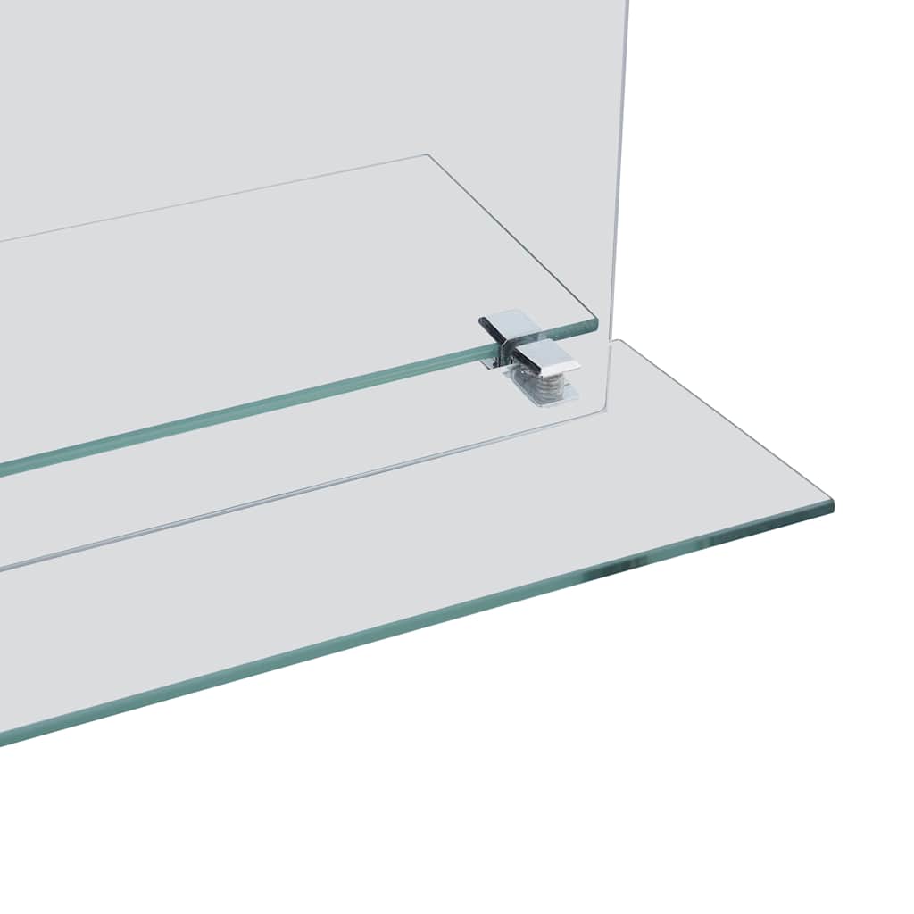 vidaXL Wall Mirror | Clear | Toughened glass | 40x60 cm | Wall mounting 4