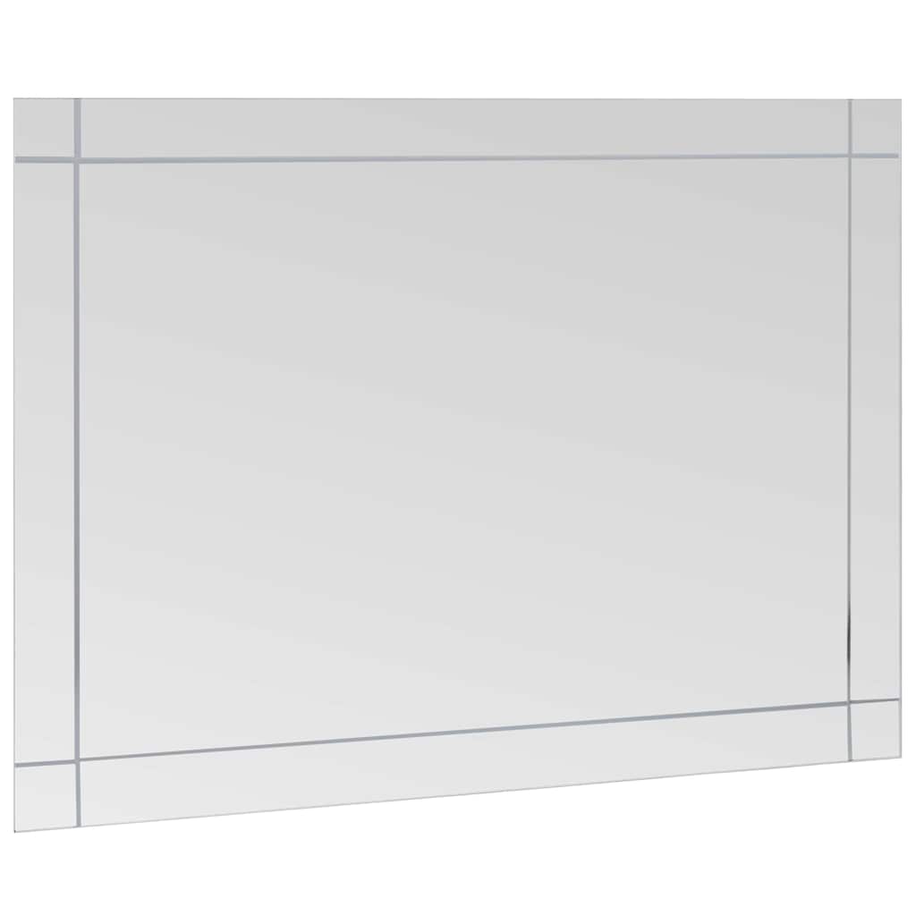 vidaXL Wall Mirror | Transparent | Glass | Medium | Mirror | Wall Mirror 3