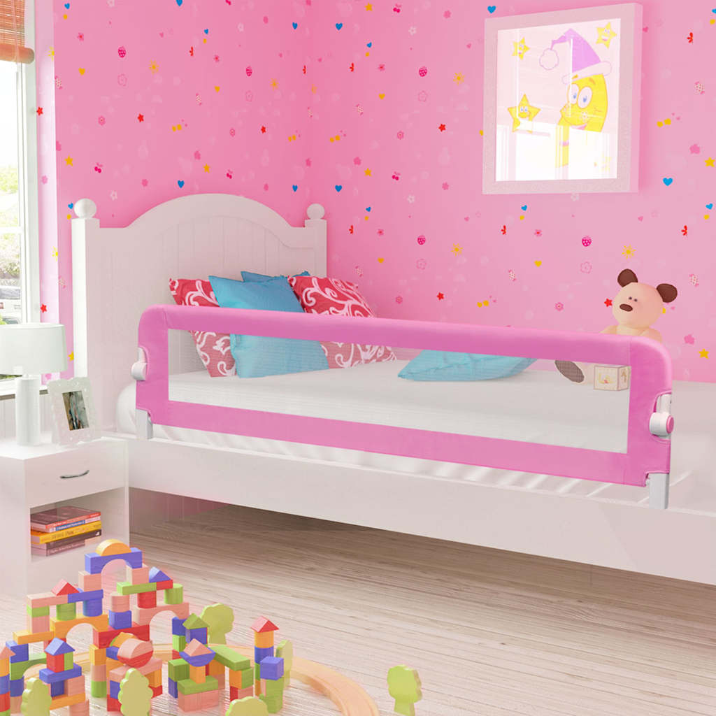 Toddler Safety Bed Rail in Pink