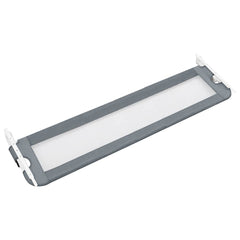 vidaXL Toddler Safety Bed Rail Grey 120x42 cm Polyester 4