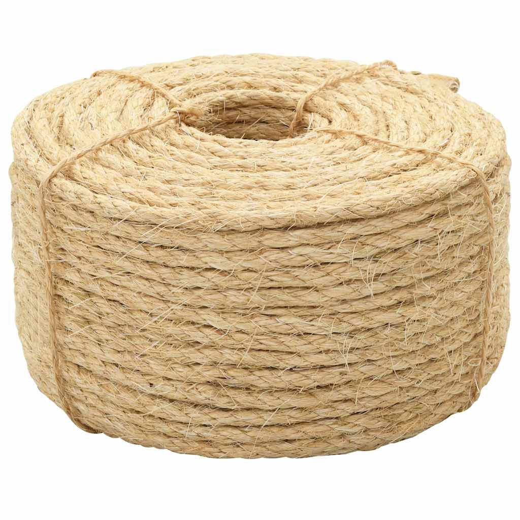 vidaXL Rope 100% Sisal 10 mm 50 m 1