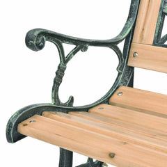 40261 vidaXL Garden Bench 122 cm Wood 4