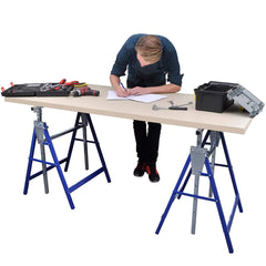 vidaXL Scaffolding Trestles 2 pcs 2