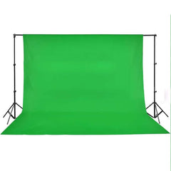 vidaXL Backdrop Cotton without Stand Green 500x300 cm Chroma Key 4