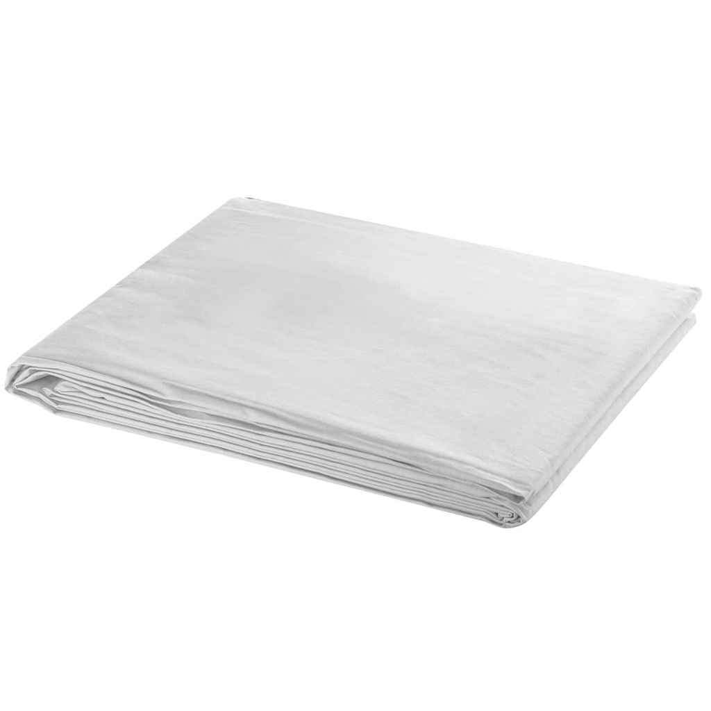 Backdrop Cotton without Stand Chroma Key White 500 x 300 cm