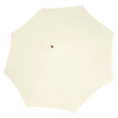 vidaXL Garden Parasol 300x258 cm Sand White 3
