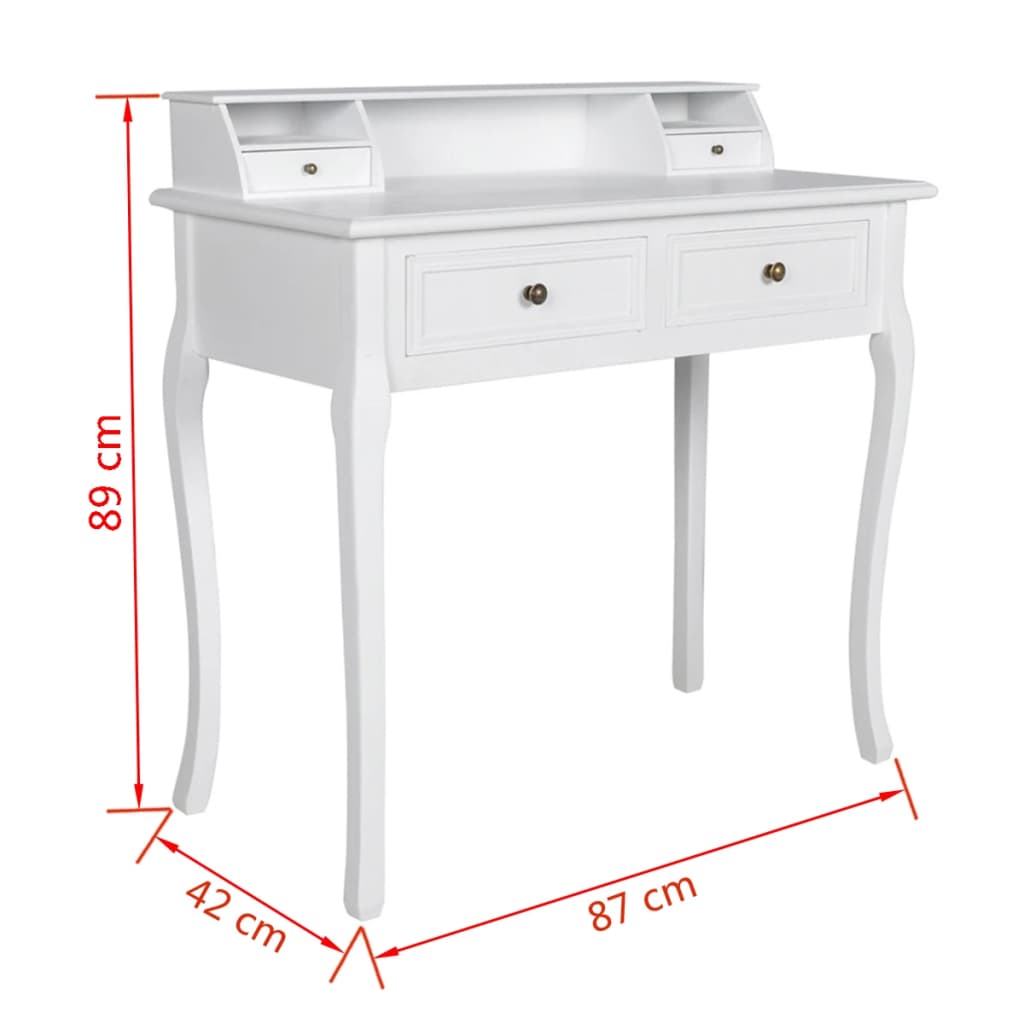 vidaXL Modern Vanity Makeup Table 5