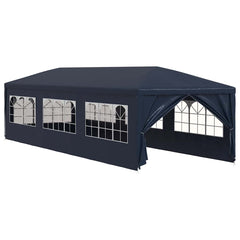 vidaXL Party Tent 3x9 m Blue 2