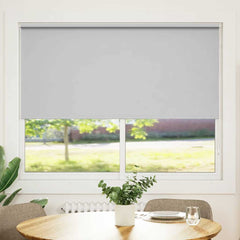 Roller blind blackout 144.4x175 cm Fabric Width 140 cm Grey