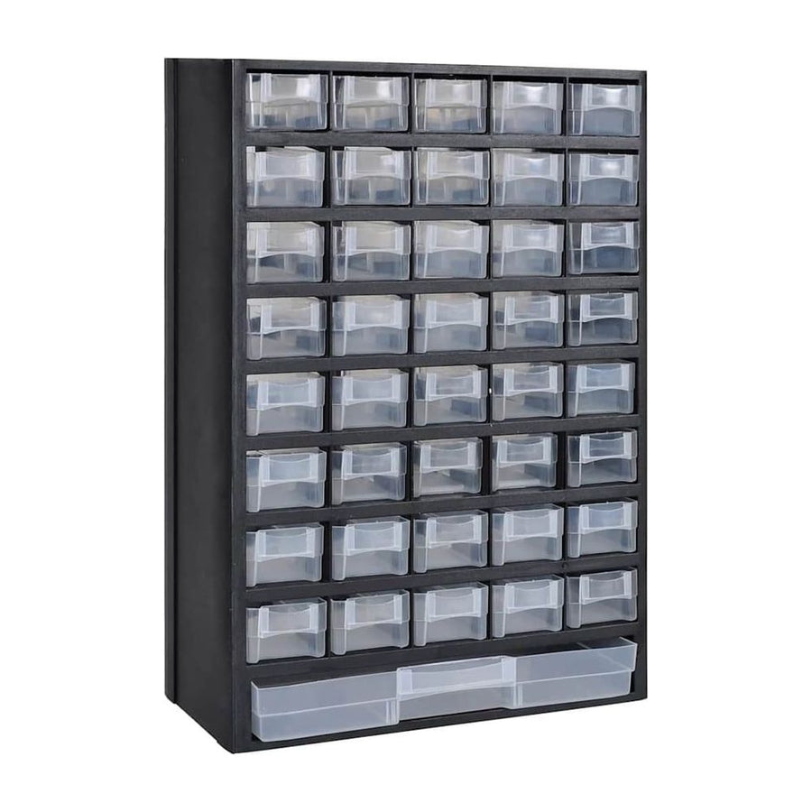41-Drawer Plastic Storage Cabinet Tool Box