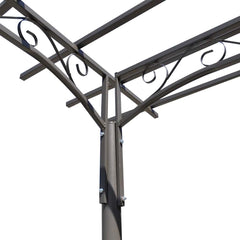 40791 Rose Arch garden arbor Steel Garden Decoration 4