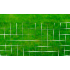 vidaXL Chicken Wire Fence Galvanised Steel 25x1 m Silver 3