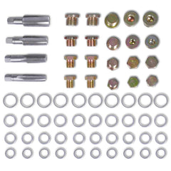 vidaXL Oil Drain Plug Repair Kit 64 pcs Set M13 M15 M17 M20 3