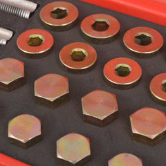 vidaXL Oil Drain Plug Repair Kit 64 pcs Set M13 M15 M17 M20 5
