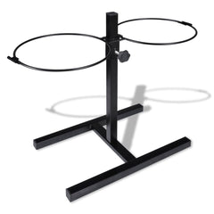 vidaXL Adjustable Double Diner Pet Dog Feeding Stand & 2 x 4.1L Stainless Steel Bowls 6