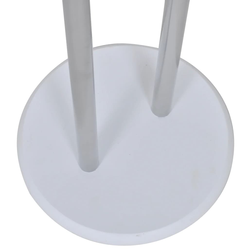 vidaXL Valet Stand | Silver grey | Heavy duty iron frame | 43x28x113 cm 4