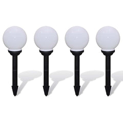 40863 vidaXL Outdoor Pathway Lamps 4 pcs LED 15 cm with Ground Spike 2