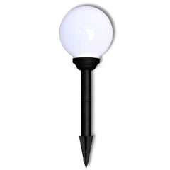 40864 vidaXL Outdoor Pathway Lamps 3 pcs LED 20 cm with Ground Spike 4
