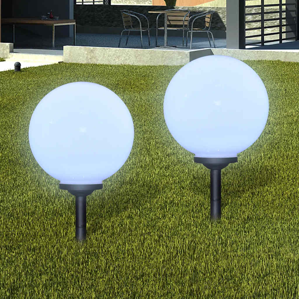 vidaXL Outdoor Pathway Lamps LED with Ground Spike